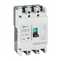 Выключатель автоматический ВА-99МL  100/40А 3P 18кА EKF Basic|mccb99-100-40mi|EKF 